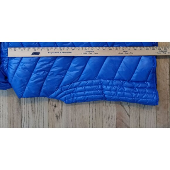 Marc New York Puffy Winter Ski Vest NEW Women's MEDIUM Lined Hood Blue - Picture 10 of 11